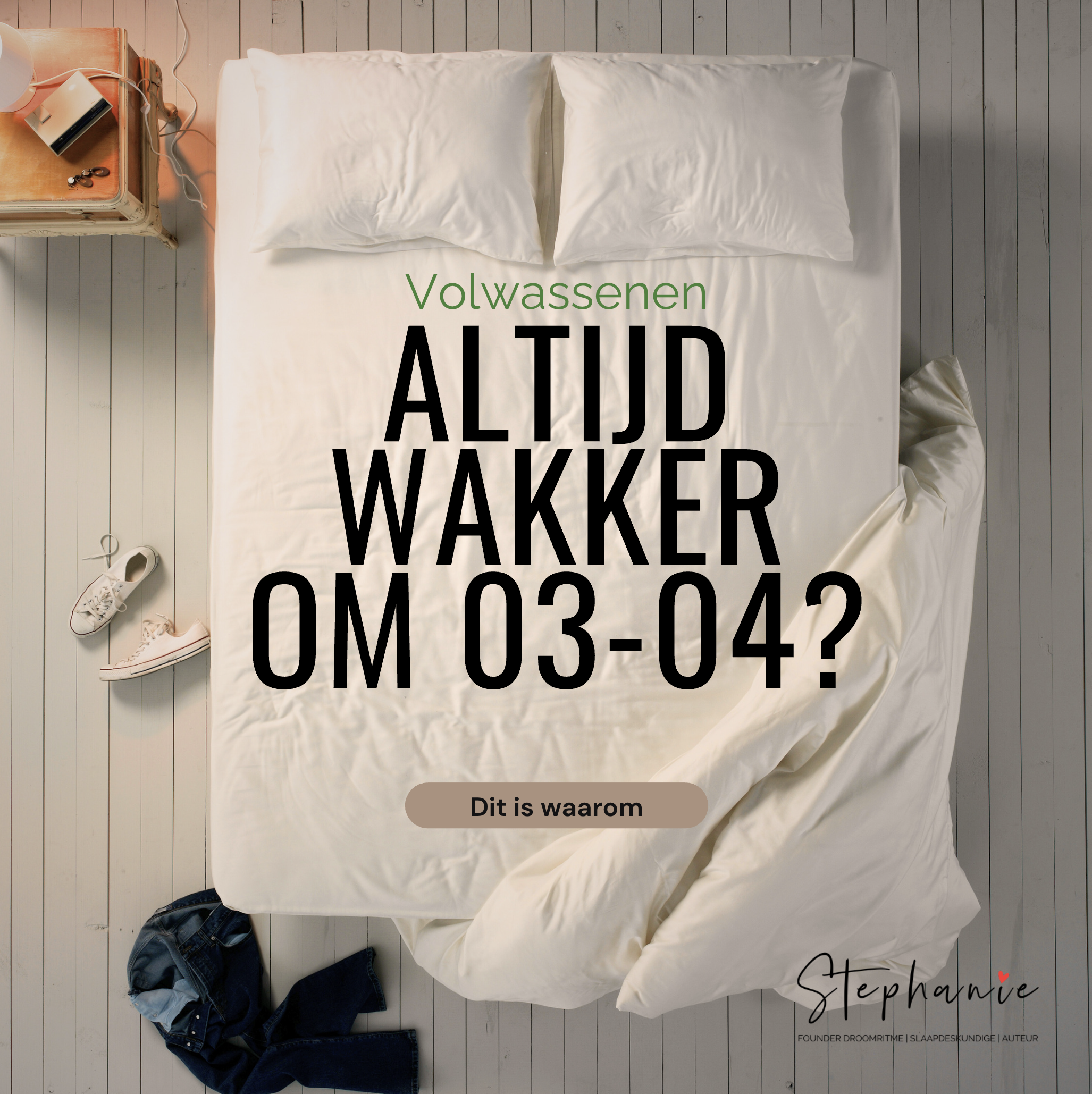 Altijd wakker midden in de nacht?